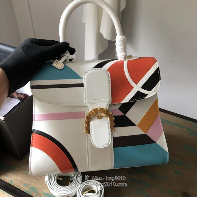 DELVAUX女包 春夏最新款 Delvaux 埃塞俄比亞系列手袋 德爾沃女手提包 手拎包 單肩斜挎包 Dv0028埃塞白  fcs1426